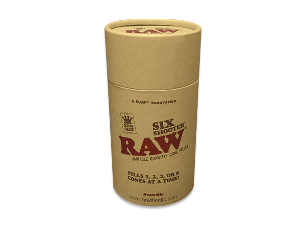 RAW - Six Shooter 1 1/4" Cone Filler
