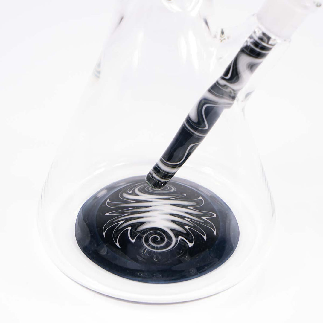 Chris Sculli & Glass Munky Colab - Black Beaker