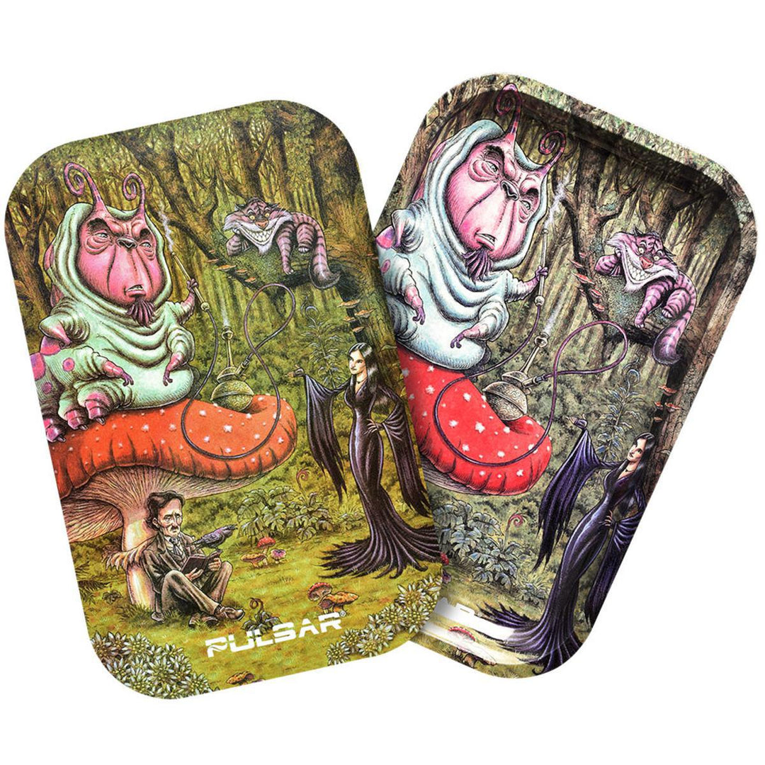 Pulsar - Malice in Wonderland Rolling Tray with Magnetic Lid