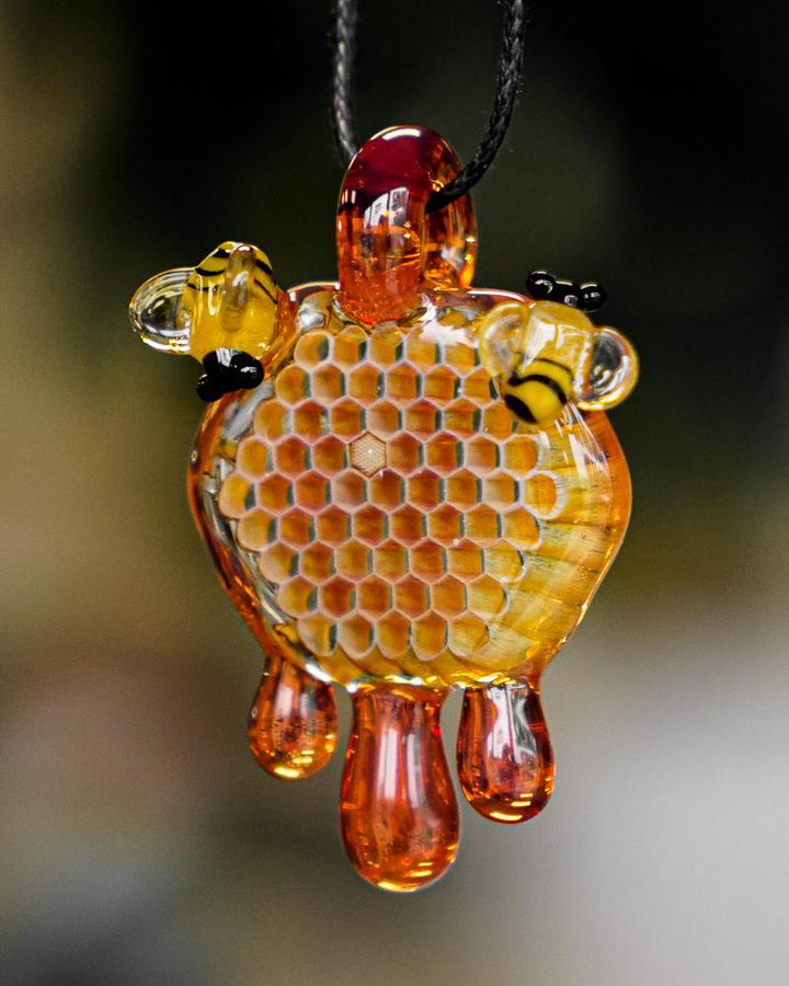 Joe Peters - Medium Honeycomb "Inception Combs" Pendant